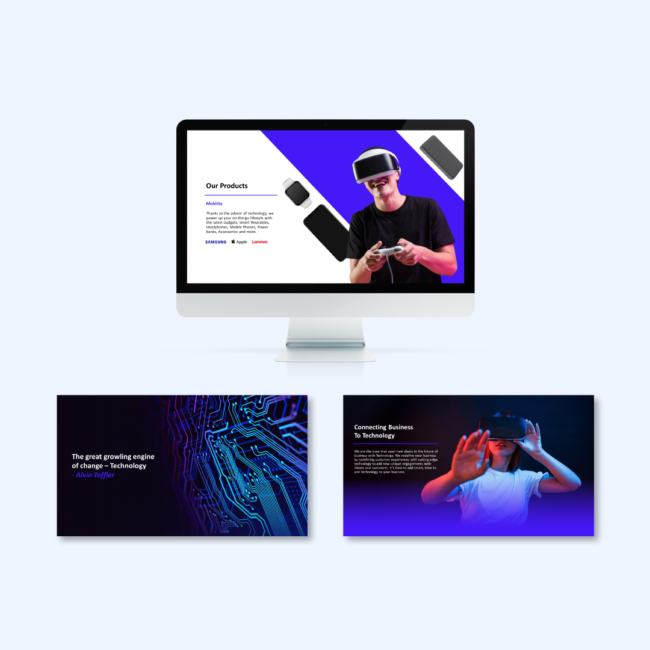 Crew Business Digital Brand Profile Design by Mad Minds