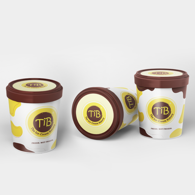 TiB-The Ice Cream Factory Packaging Design By Mad Minds
