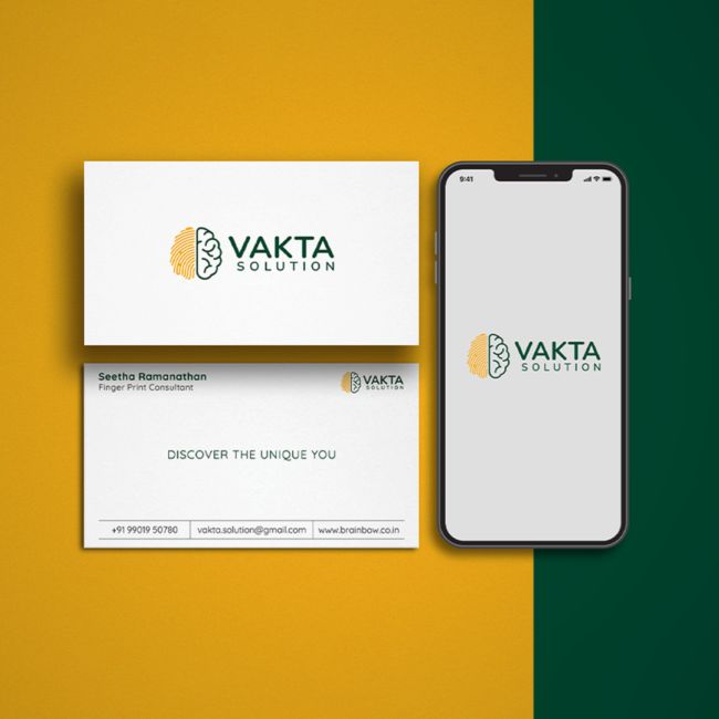 Vakta Solutions Business Card Design by Mad Minds